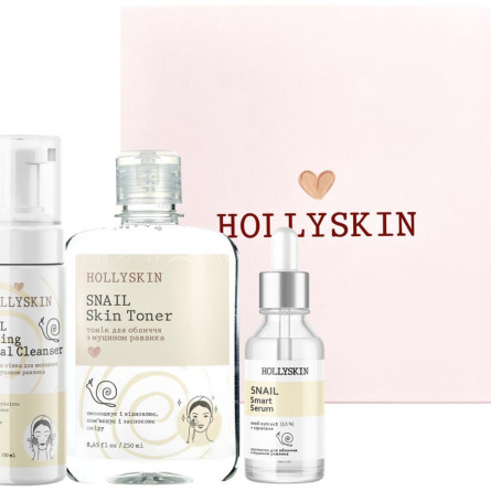 Набор косметики Hollyskin Snail Smart Basic Care 3 шт