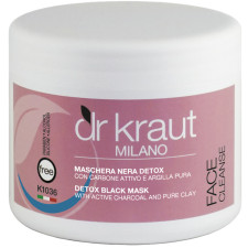 Черная маска Dr.Kraut Detox с активным карбоном и очищающей глиной 500 мл (K1036) mini slide 1