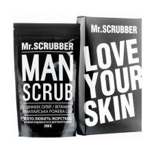 Кавовий скраб для тіла й обличчя Mr.Scrubber Man для всіх типів шкіри 200 г mini slide 1