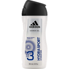 Гель для душу Adidas 3 в 1 Body, Hair and Face Hydra Sport 250 мл mini slide 1