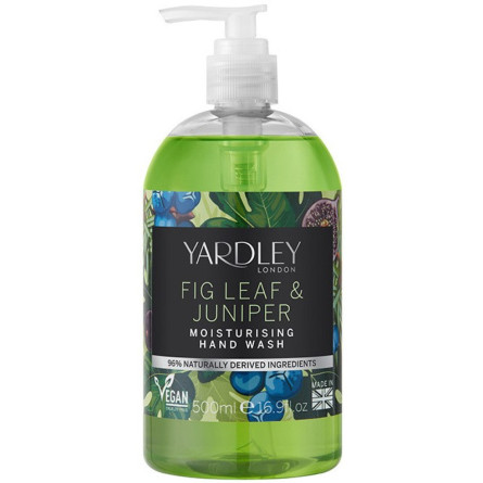 Мило рідке Yardley Fig Leaf & Juniper Botanical Hand Wash для рук 500 мл slide 1