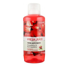 Піна для ванн Fresh Juice StrawberryRed Bayberry 1000 мл mini slide 1