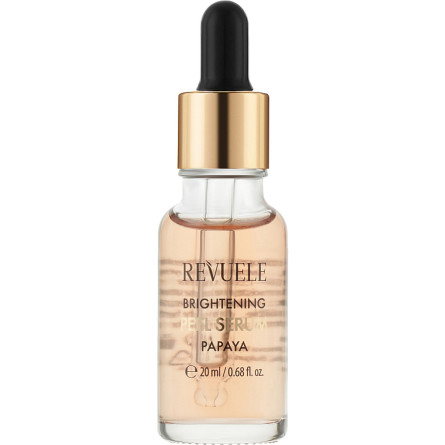 Освітлюча пілінг-сироватка для обличчя Revuele Brightening Peel Serum Papaya Папайя 30 мл