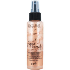 Міст для обличчя Eveline Glow And Go! Aqua Miracle Face Mist 4in1 Nude Фіксуючий 110 мл mini slide 1