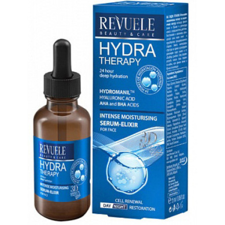 Сыворотка-эликсир для лица Revuele Intense Moisturizing Serum-Elixir Интенсивно увлажняющая 30 мл