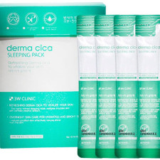 Відновлююча маска 3W Clinic Derma Cica Sleeping Pack з центелою 20 шт х 4 г mini slide 1