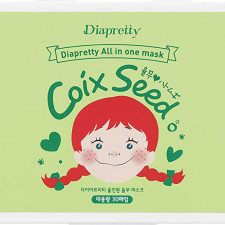 Тканинна маска для обличчя Diapretty All In One Coix Seed Mask Освітлювальна 350 г mini slide 1