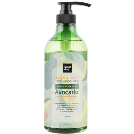 Гель для душу FarmStay Tropical Fruit Perfume Body Wash Avocado 750 мл slide 1