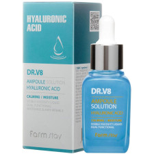 Сироватка для обличчя FarmStay DR-V8 Ampoule Solution Hyaluronic Acid Ампульна Підтягувальна з гіалуроновою кислотою 30 мл mini slide 1