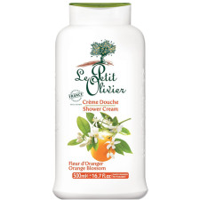 Екстраніжний крем для душу Le Petit Olivier Extra gentle shower creams Апельсиновий цвіт 500 мл mini slide 1