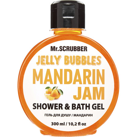 Гель для душу Mr.Scrubber Jelly bubbles Mandarin для всіх типів шкіри 300 г