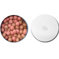 Перлинні рум'яна із сяючим фінішом Kiko Milano Blue Me Pearl Blush 01 Coral Biscuit 24 г mini slide 1