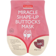 Тканинна маска Purederm Miracle Shape-Up Buttocks Mask з колагеном для інтенсивного підтягування в'ялої шкіри сідниць 40 г mini slide 1