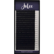 Ресницы для наращивания JoLee Super Mink Lash L 0.10 мм x MIX 8-13 мм 20 линий Черные mini slide 1