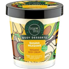 Відновлюючий крем для тіла Organic Shop Body Desserts Banana 450 мл mini slide 1