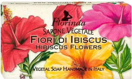 Мыло натуральное Florinda Цветы гибискуса 50 г slide 1
