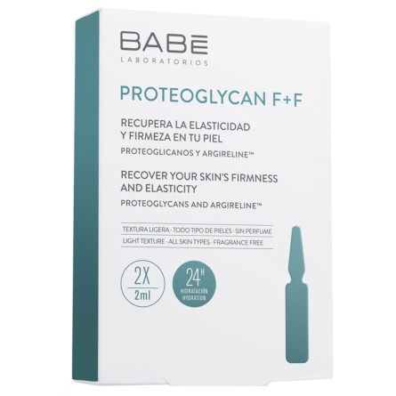 Ампули-концентрат BABE Laboratorios Proteoglycan F+F Babe з вираженим антивіковим ефектом 2 x 2 мл