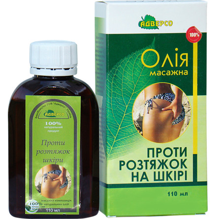 Масажна композиція Адверсо Проти розтяжок шкіри 110 мл