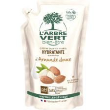 Крем-мыло L'Arbre Vert увлажняющее с натуральным экстрактом сладкого миндаля 300 мл mini slide 1