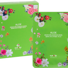 Набір масок Eyenlip Moisture Essence Mask Aloe 25 мл х 10 шт mini slide 1