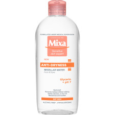 Мицеллярная вода Mixa Anti-dryness для сухой чувствительной кожи лица 400 мл mini slide 1