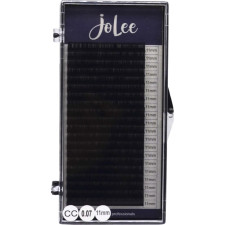 Ресницы для наращивания JoLee Super Mink Lash CC 0.07 мм x 11 мм 20 линий Черные mini slide 1