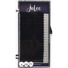 Ресницы для наращивания JoLee Super Mink Lash B 0.05 мм x 12 мм 20 линий Черные mini slide 1