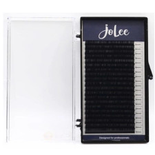 Вії для нарощування JoLee Super Mink Lash B 0.05 мм x 10 мм 20 ліній Чорні mini slide 1