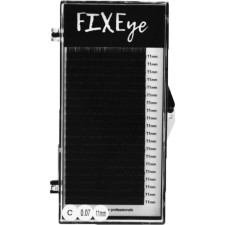 Ресницы для наращивания FIXEye Silk Lash C 0.07 мм x 11 мм 20 линий Черные mini slide 1