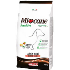 Монопротеїновий сухий корм для собак дрібних порід Morando MioCane Mini Sensitive Monoprotein лосось 1.5 кг mini slide 1