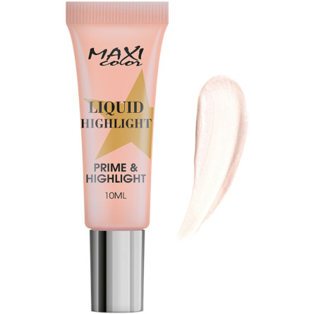 Хайлайтер Maxi Color Liquid Highlight тон 02 Золотистий 10 мл