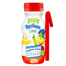 Йогурт Растішка банан 1,5% 185г mini slide 1