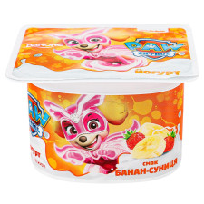Йогурт Danone суниця-банан 2% 115г mini slide 1