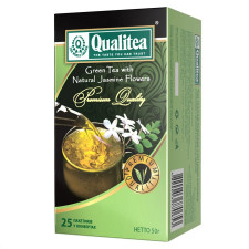 Чай зеленый Qualitea с жасмином 25шт*2г mini slide 1