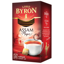 Чай черный Lord Byron Assam 25шт*1,8г mini slide 1