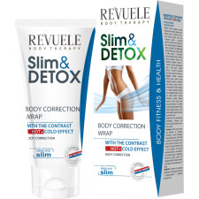 Обертання для корекції шкіри Revuele SlimDetox з гарячим та холодним ефектом 200 мл mini slide 1