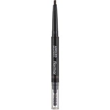 Карандаш для бровей Flormar Angled Brow Pencil автоматический со щеточкой Dark Brown 0.28 г mini slide 1