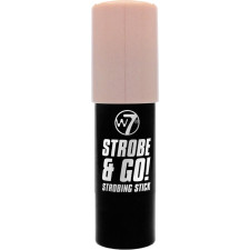 Хайлайтер для лица W7 Strobe & Go Strobing Stick pink light 5 г mini slide 1