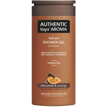 Гель для душу Authentic Chocolate & Orange Шоколад і Апельсин 400 мл