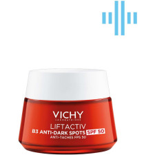 Антивіковий крем Vichy Liftactiv В3 для корекції пігментних плям та зморшок SPF50 50 мл mini slide 1