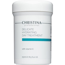 Делікатний зволожувальний крем для нормальної та сухої шкіри Christina Delicate Hydrating Day Treatment with Vitamin E 250 мл mini slide 1