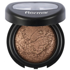 Тени для век одинарные Flormar Diamonds Baked Eye Shadow 08 Golden Brown 5 г mini slide 1
