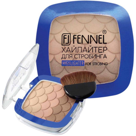 Хайлайтер-пудра для стробінгу Fennel Highlighter for strobing №01 8 г