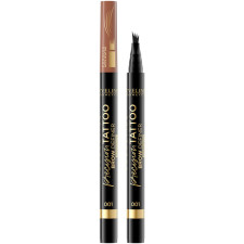 Водостойкий маркер для бровей Eveline Precision Tattoo Brow Definer 001 4 г mini slide 1