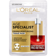 Тканинна маска L'Oreal Paris Вік Експерт, що надає пружність 30 г mini slide 1