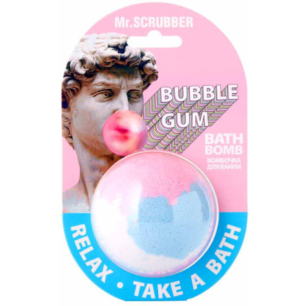 Бомбочка для ванни Mr.Scrubber Bubble Gum 200 г slide 1