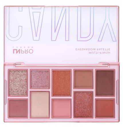 Набір тіней для повік LN Pro Multi-Finish Eyeshadow Palette № 403 Candy 10 г