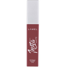 Рідка матова помада для губ Lamel Insta Matte Liquid Lipstick 405 бургунді 6 мл mini slide 1