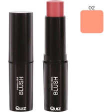 Рум'яна Quiz Blush creamy stick Кремові в стику 02 8 г mini slide 1