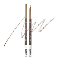 Тонкий олівець для брів Etude House Drawing Slim Eyebrow 1.5 мм №3 Light Brown 0.05 г mini slide 1